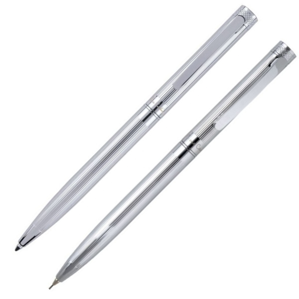 Logotrade promotional gift picture of: Writing set ballpoint pen & pencil RENEE Pierre Cardin