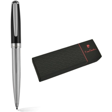 Logo trade corporate gifts image of: Metal ballpoint pen CHRISTOPHE Pierre Cardin