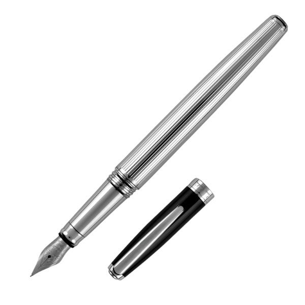 Logo trade corporate gifts image of: Fountain pen CHRISTOPHE Pierre Cardin
