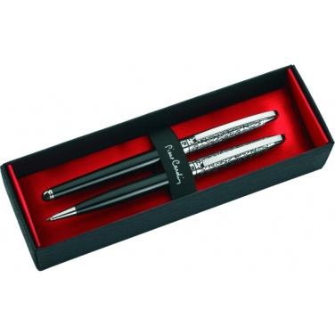 Logotrade promotional product picture of: Writing set ballpoint pen & fountain pen JACQUES Pierre Cardin