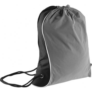 Logotrade corporate gift image of: Drawstring bag DENISON Schwarzwolf