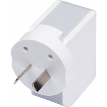 Logo trade promotional products image of: Travel adapter ANTWERP