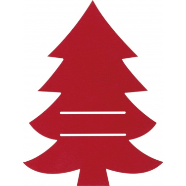 Logotrade promotional merchandise image of: Cutlery pad in Christmas tree shape DUFFEL