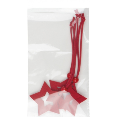 Logo trade promotional merchandise image of: Star pendant set ESSEN