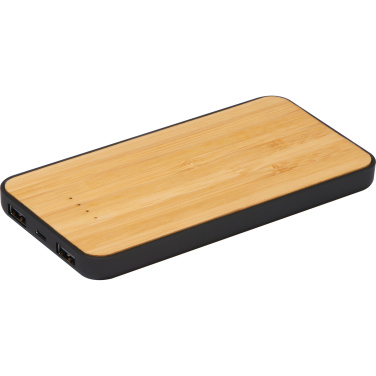 Logotrade advertising product image of: Wireless charger and powerbank 8000 mAh MILAN