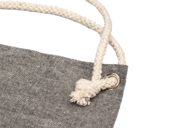 Logotrade promotional giveaway image of: Recycled cotton bag ADDISON