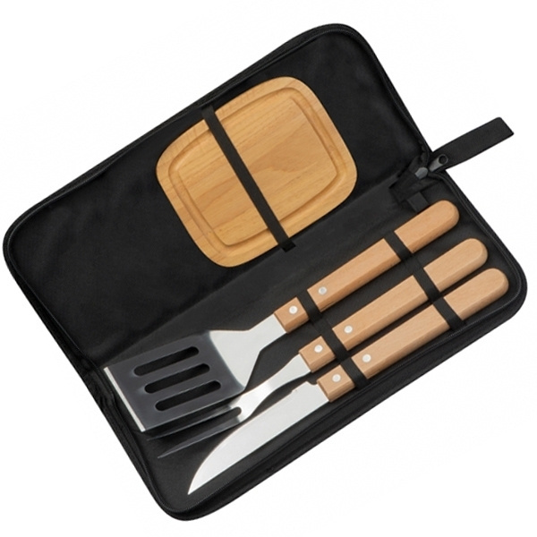 Logotrade advertising product image of: Barbecue set BELFAST