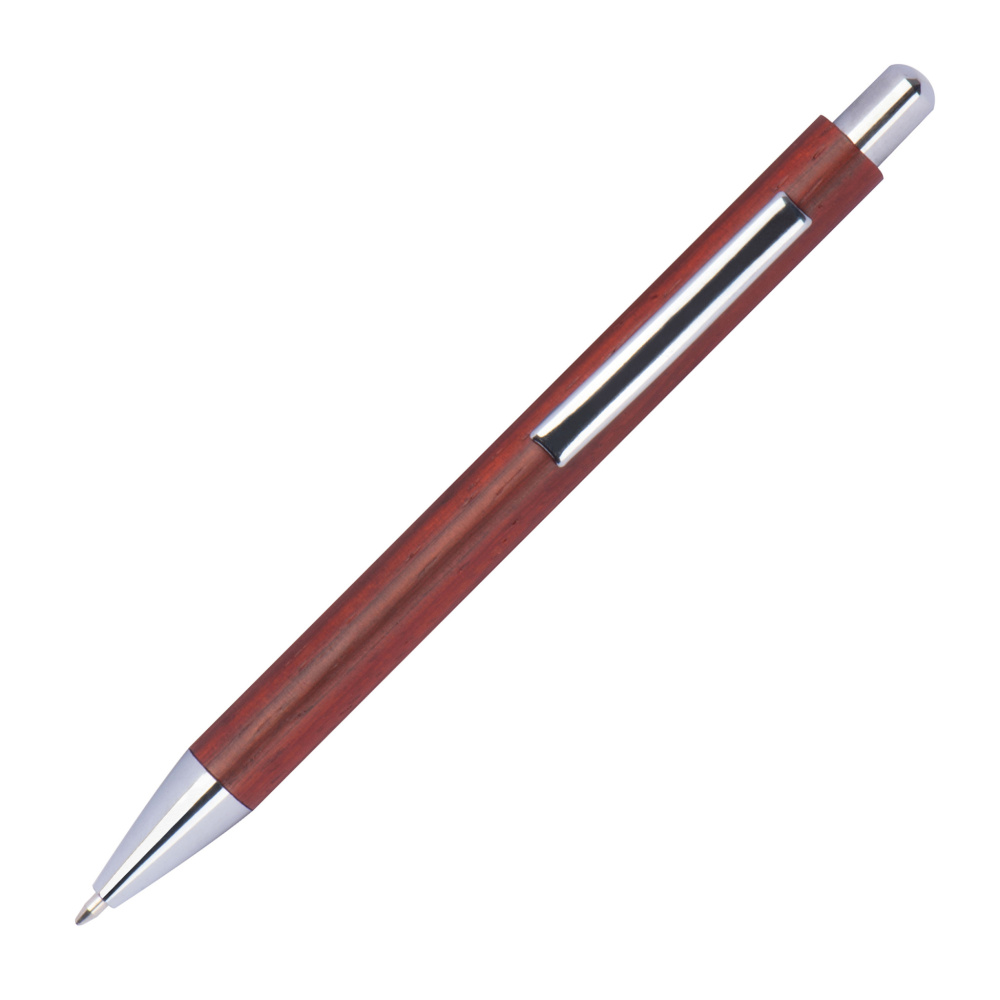 Logo trade promotional merchandise photo of: Wooden pen POSADAS