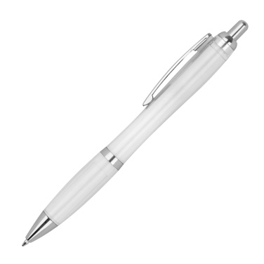Logo trade promotional gifts picture of: Transparent ballpen ALKEN