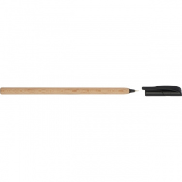 Logo trade promotional products image of: Wooden ballpen PALMDALE