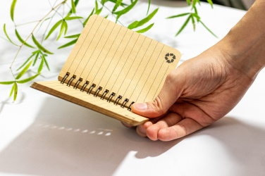 Logo trade promotional gift photo of: A6 notebook PHOENIX