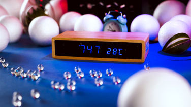 Logo trade advertising products picture of: Desk clock TRONDHEIM