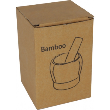 Logo trade promotional merchandise picture of: Wooden mortar SALVADOR