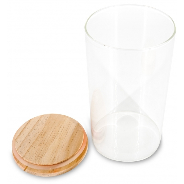 Logo trade promotional giveaway photo of: Borosilicate container ONTARIO 1000 ml