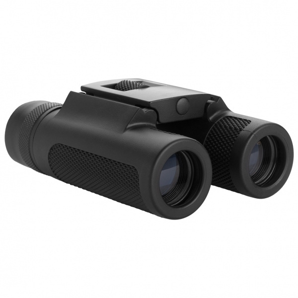 Logo trade promotional merchandise photo of: Binoculars TRIVOR Schwarzwolf