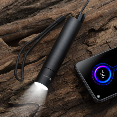 Logotrade promotional merchandise photo of: Flashflight ZAGROS Schwarzwolf