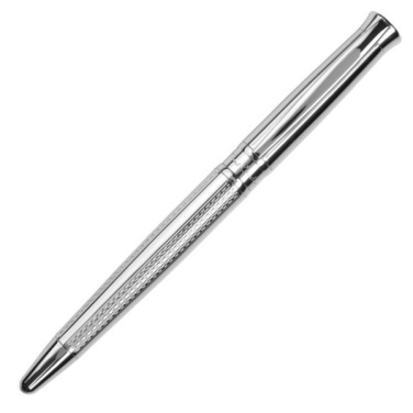 Logo trade promotional giveaway photo of: Metal roller pen ROI