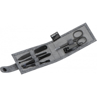 Logo trade business gifts image of: RPET Manicure Set KRAKÓW