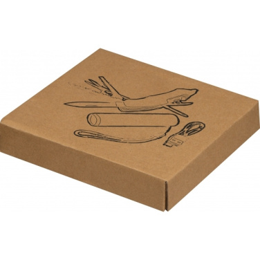 Logo trade promotional gifts image of: Set Torch and pocket knife OLDHAM