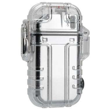 Logo trade corporate gift photo of: Electrical lighter CALBUCO Schwarzwolf