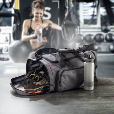 Logotrade promotional gift picture of: Travel and sport bag ARARAT Schwarzwolf