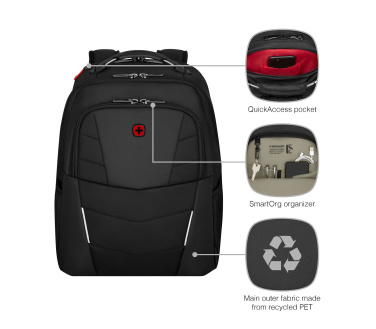 Logo trade promotional giveaways image of: Backpack Wenger Altair 15,6''