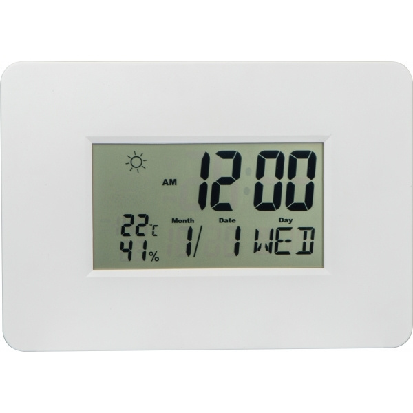 Logo trade promotional giveaway photo of: Wall clock BELGRADE