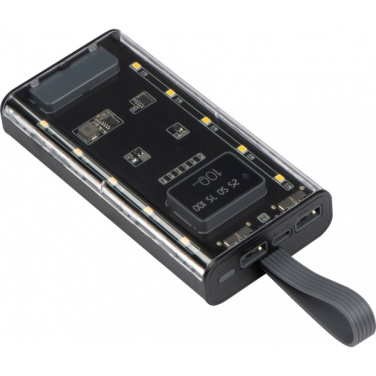 Logo trade corporate gifts picture of: Power bank 10 000 mAh DARWIN