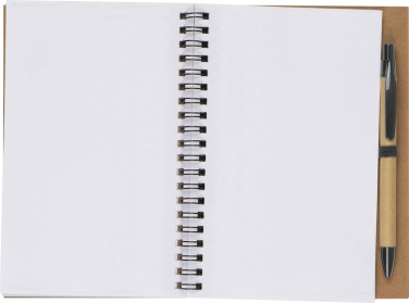Logo trade corporate gift photo of: Spiral notebook Ravenna