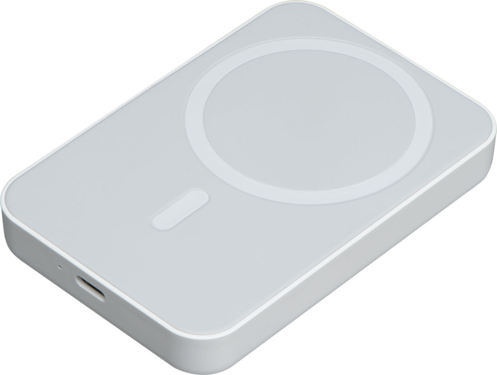 Logo trade promotional merchandise photo of: Wireless power bank Wels