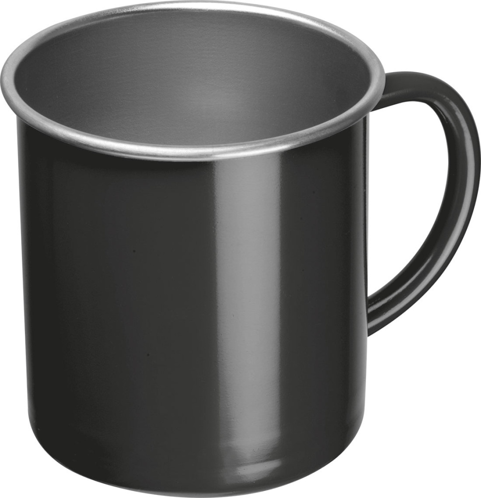 Logo trade promotional merchandise image of: Steel cup Trezzo