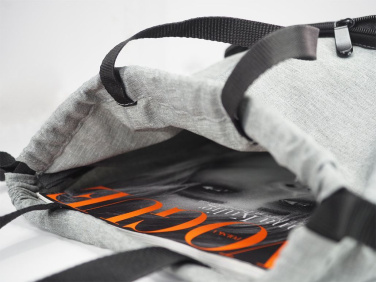 Logo trade promotional products image of: Drawstring backpack 123210500