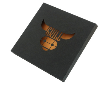 Logo trade promotional merchandise photo of: 6 coasters set 1123094