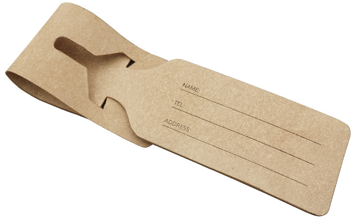 Logo trade advertising products image of: Luggage tag 969107