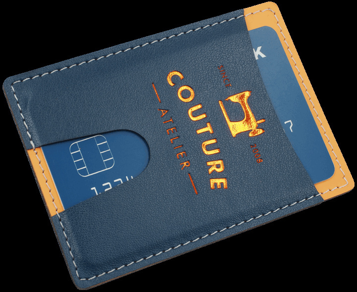 Logo trade promotional merchandise picture of: Credit card holder 544119