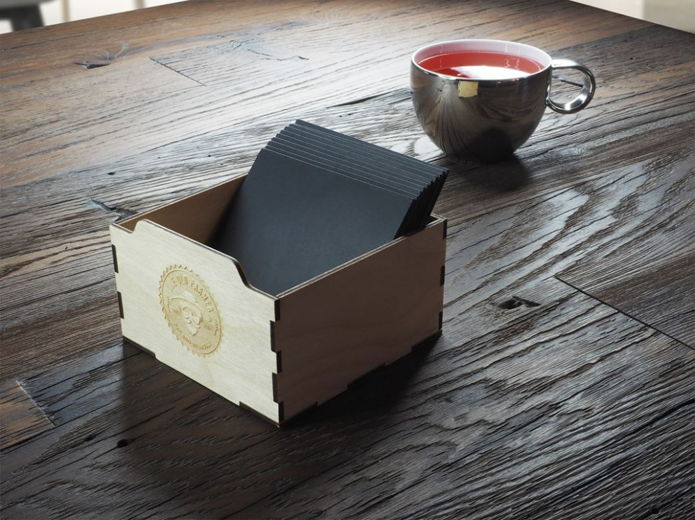 Logo trade promotional products picture of: Coaster box 1206121