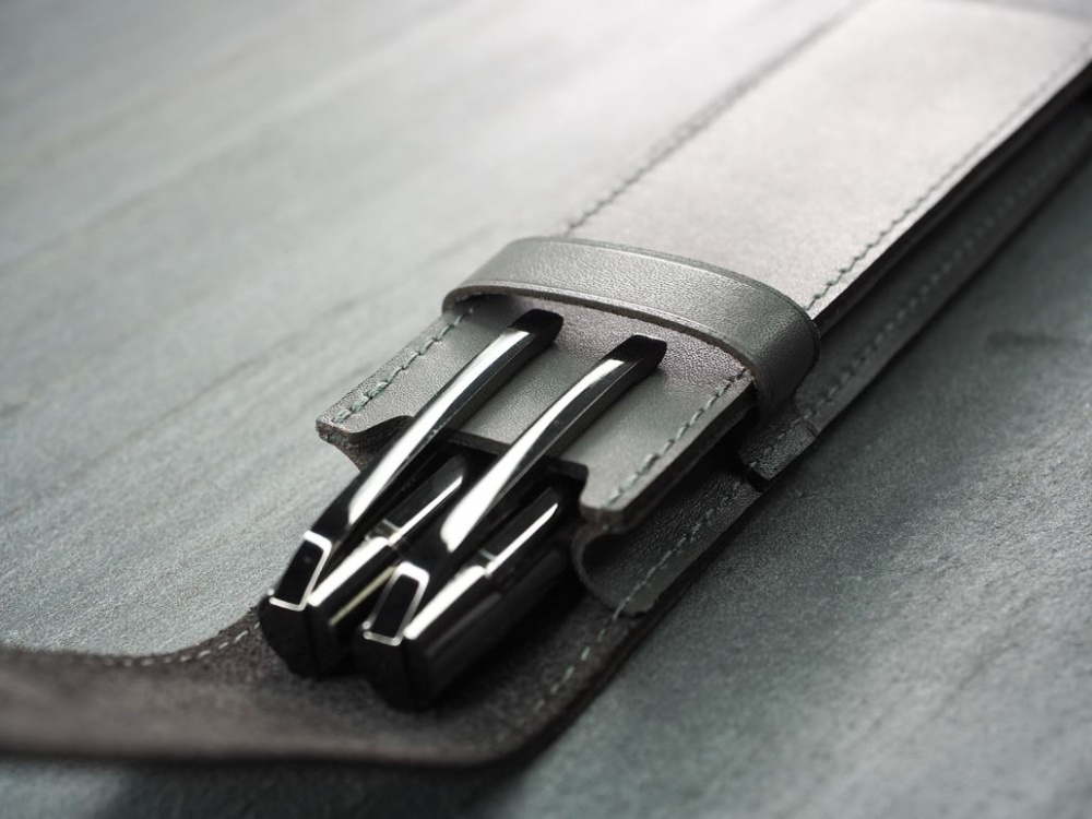 Logo trade advertising products image of: Pen case 1221131