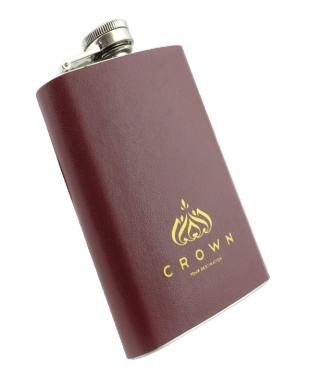 Logo trade promotional giveaways picture of: Hip flask 426119