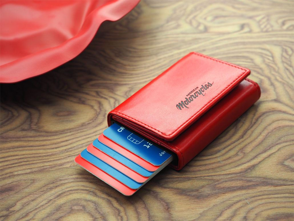 Logo trade advertising products image of: RFID wallet 1282119