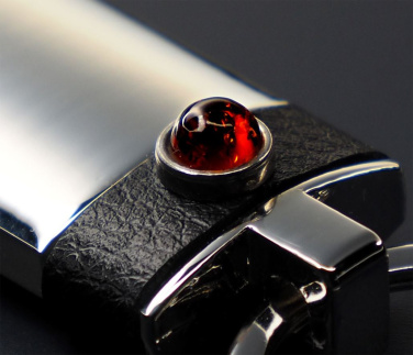 Logo trade promotional gift photo of: Amber Keyring  1291095