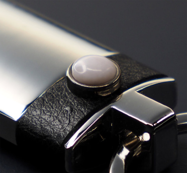 Logo trade corporate gifts picture of: Opal stone Keyring 1294095