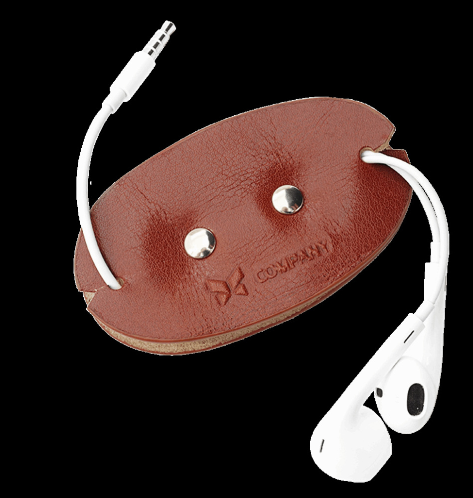 Logo trade promotional gifts image of: Earphone organizer 872067