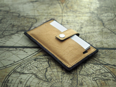 Logo trade promotional merchandise image of: Business card holder 1324140