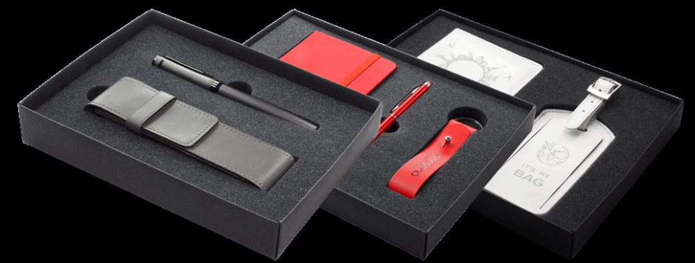 Logo trade promotional gifts image of: Box for set (11x9,3x1,8cm) 1305037