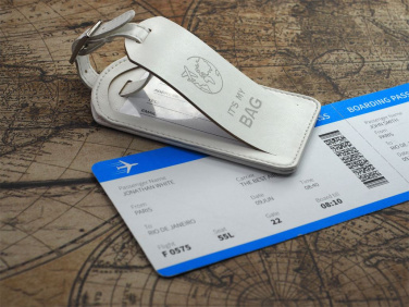 Logo trade promotional giveaways picture of: Luggage tag 1155119