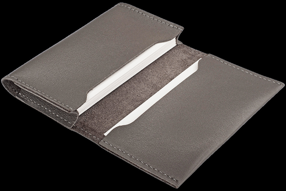 Logo trade promotional giveaways image of: Business card holder 1166131