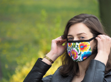 Logo trade promotional item photo of: MARS cotton mask (size M) 1379165