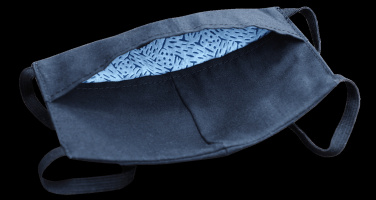 Logo trade corporate gifts image of: VENUS PRO cotton face mask with a pocket an HEPA filter 1378165