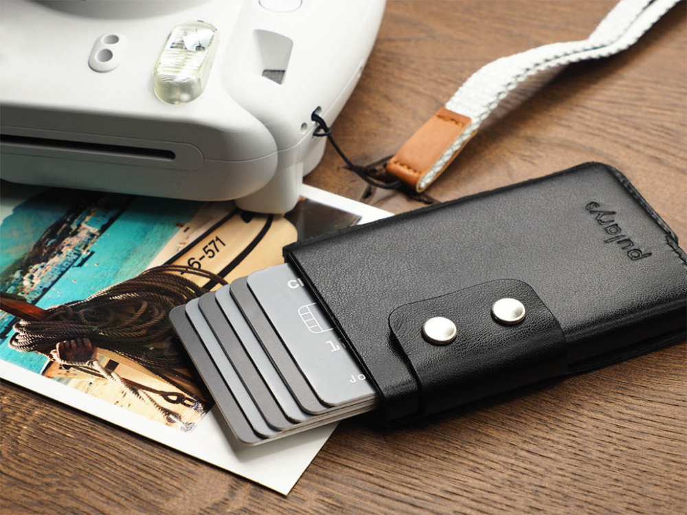 Logo trade promotional merchandise image of: RFID wallet 545131