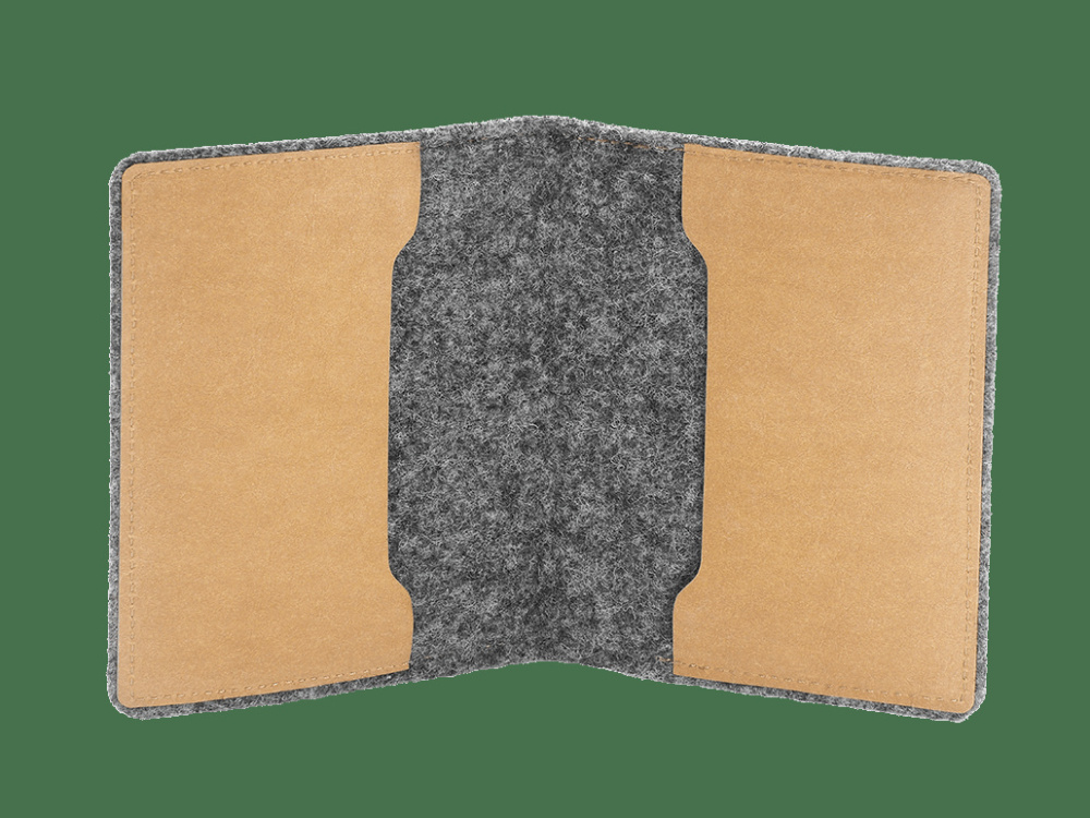 Logo trade promotional gifts image of: Passport case 1787140